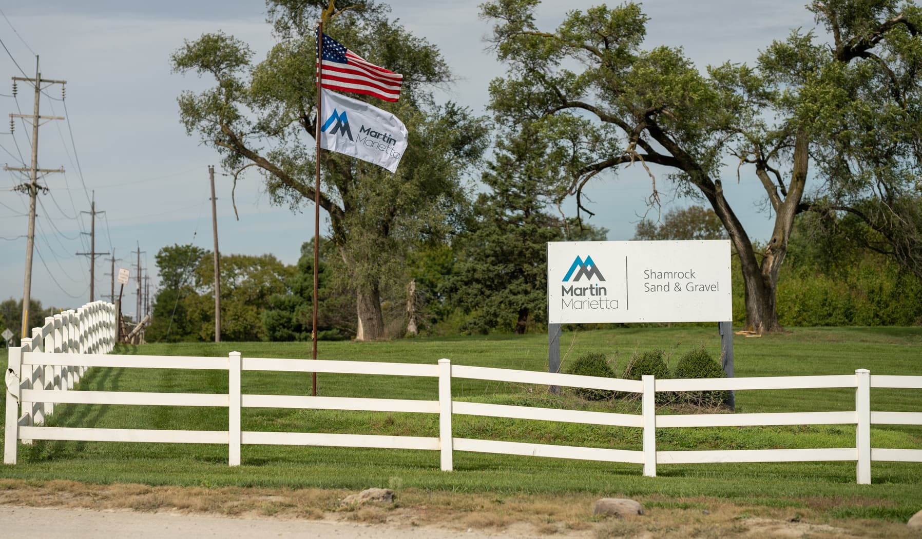 The entrance sign at Spec Agg Quarry in Colorado.