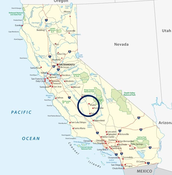 Martin Marietta Helps in California road project