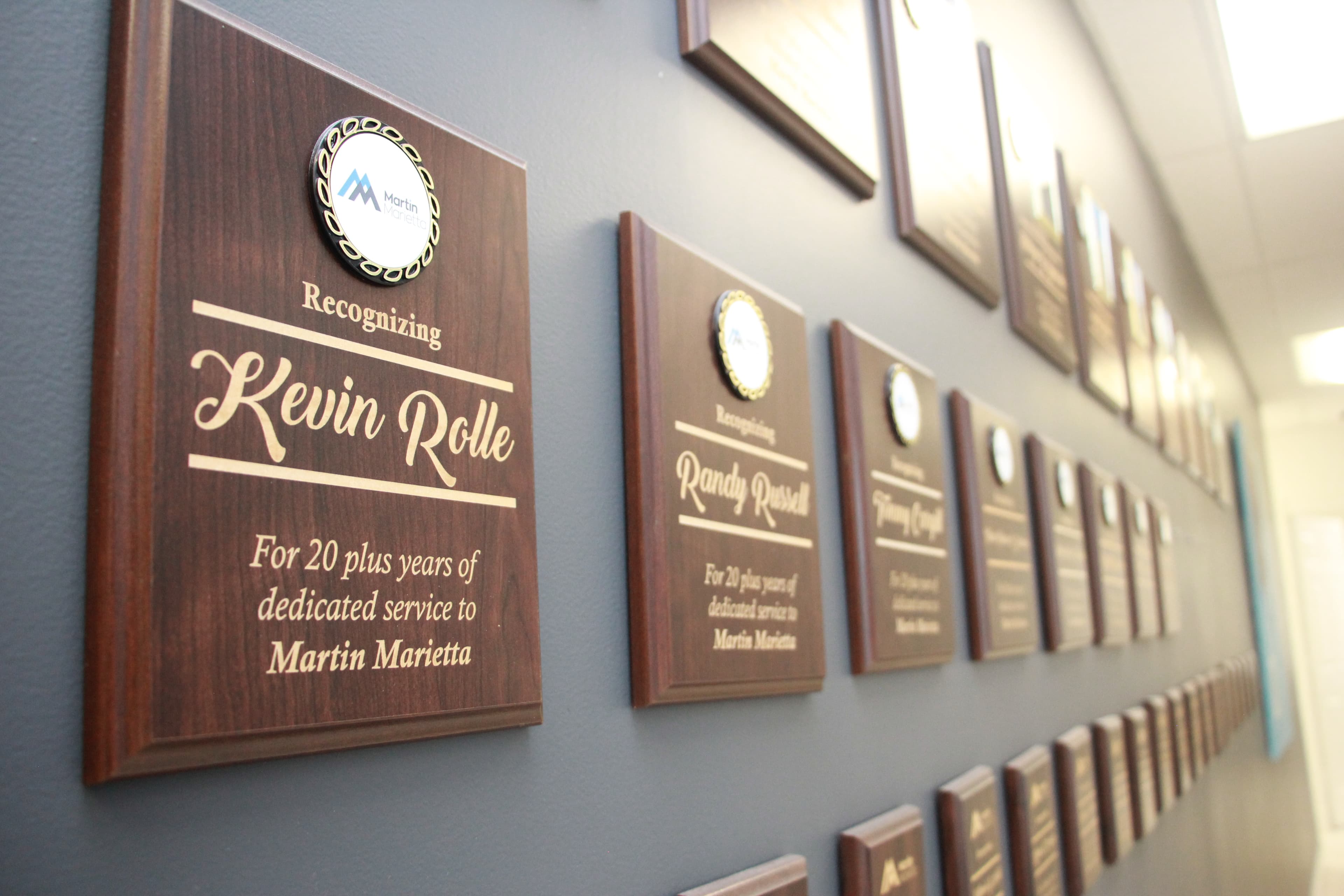 Bahama Rock’s Wall of Fame highlights the people who make the quarry, and the community, special.