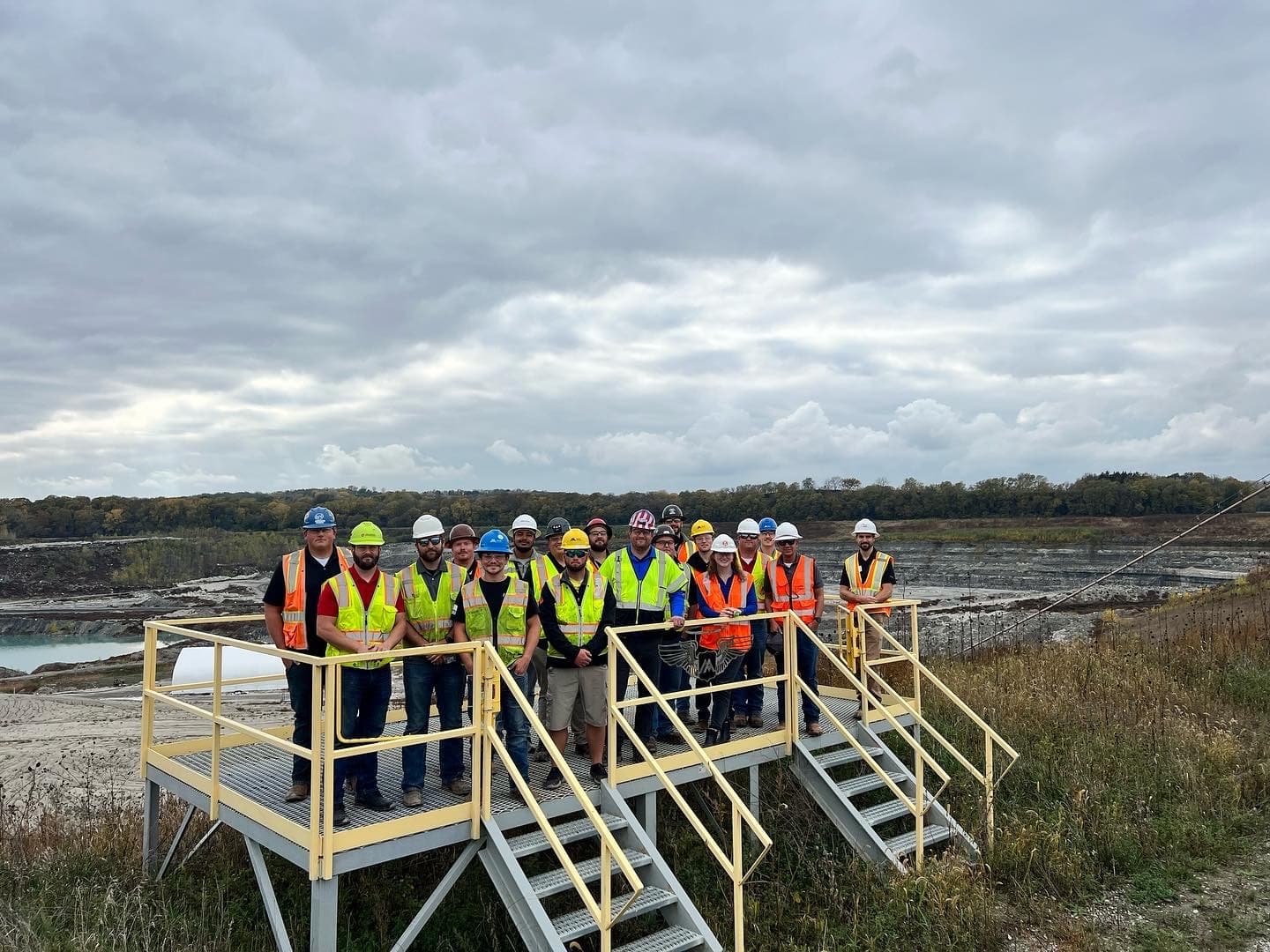 Fort Calhoun Mine hosted several groups for tours and discussions.