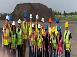 Martin Marietta hosted a tour for the newly incorporated Women of Asphalt Minnesota/Dakota Branch (WoA) on June 14, providing all involved with a valuable learning and networking opportunity.