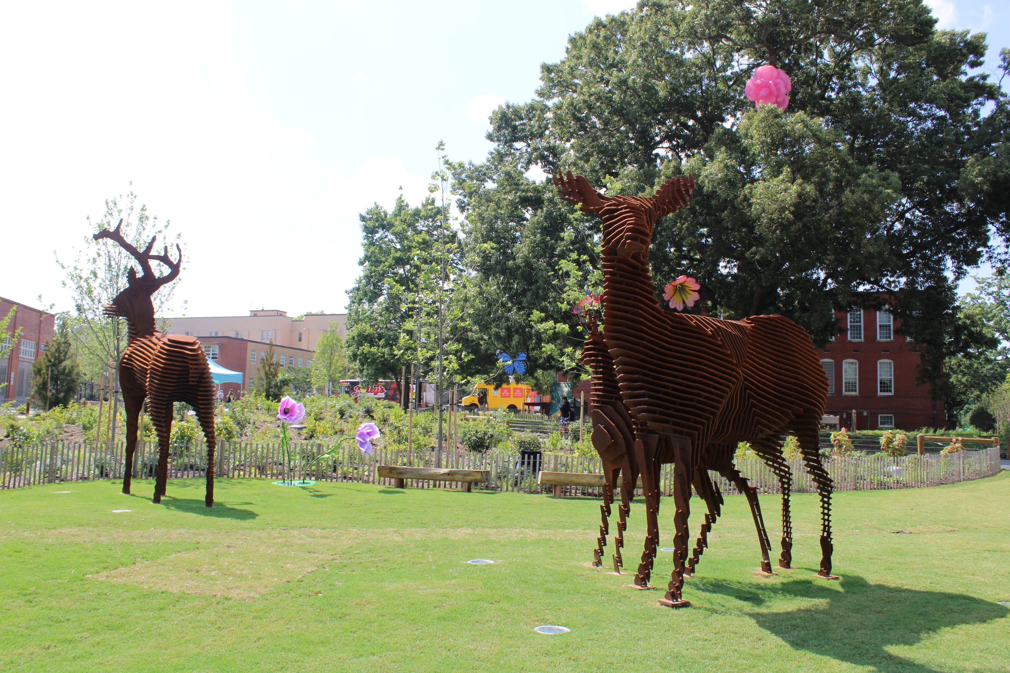 Raleigh is home to a new and exciting park for kids — and kids at heart — thanks in part to a donation from Martin Marietta.